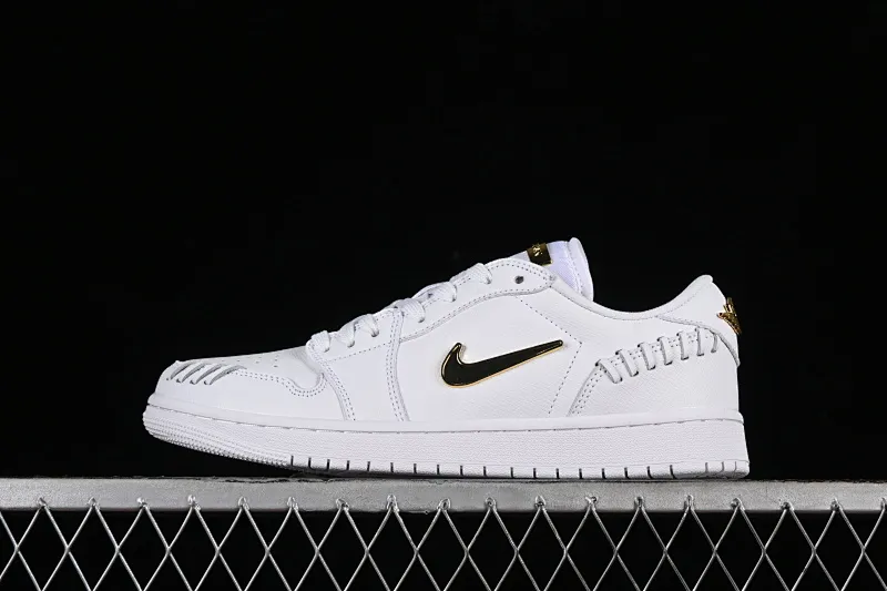 All categories Air Jordan Jordan series basketball shoes Air Jordan 1 Low Air Jordan 1 Low "Method of Make" AJ1 Joe 1 white gold low-top cultural and leisure sports shoes FN5032-100